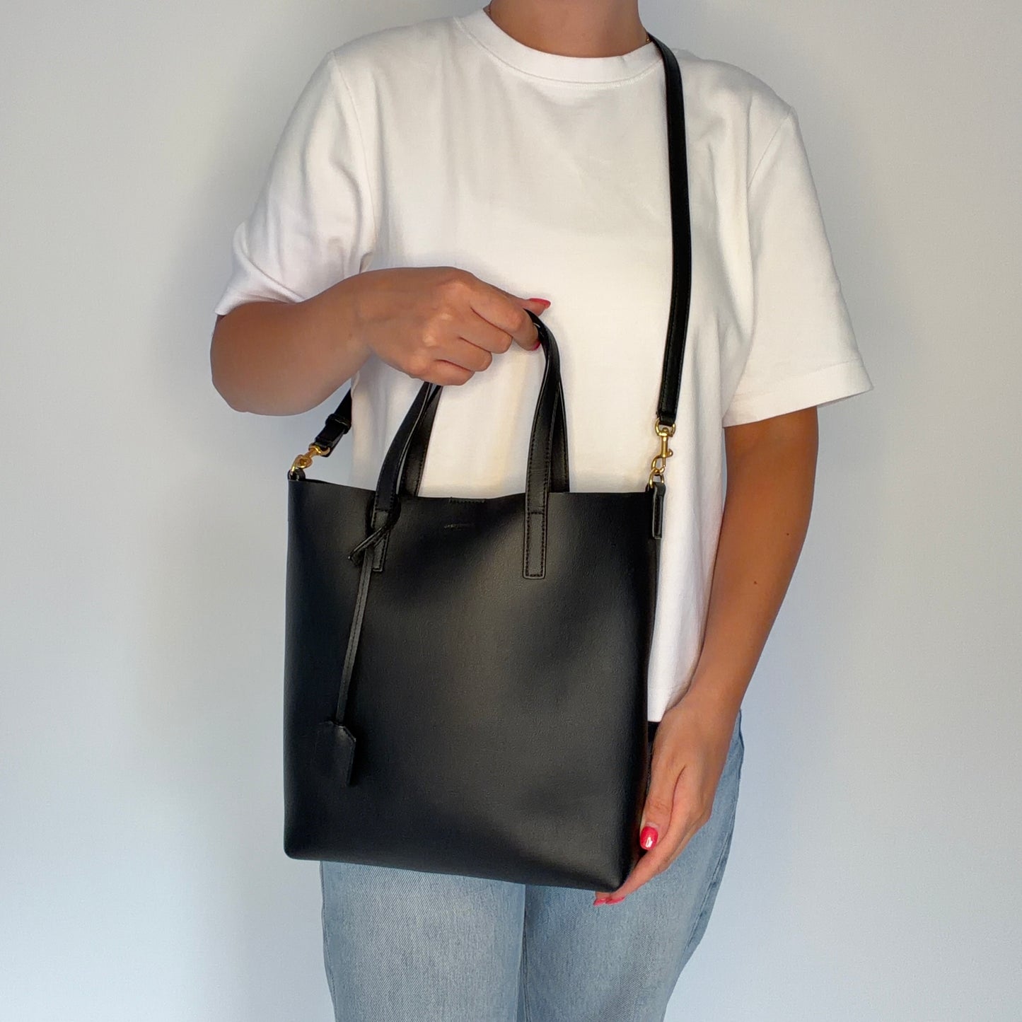 Saint Laurent Shopping Tote Toy Black 2021