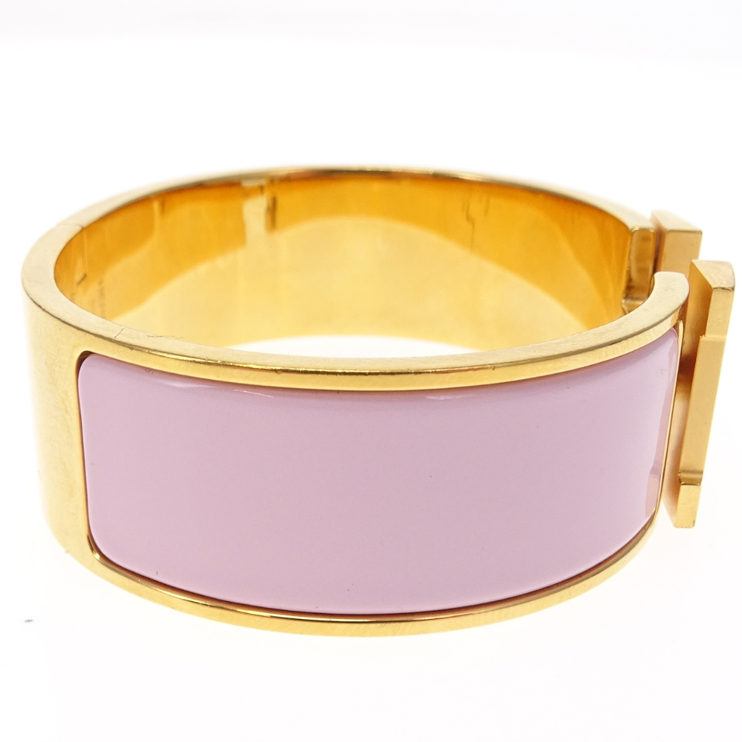 Hermes Clic Clac H Rose Candeur GHW PM