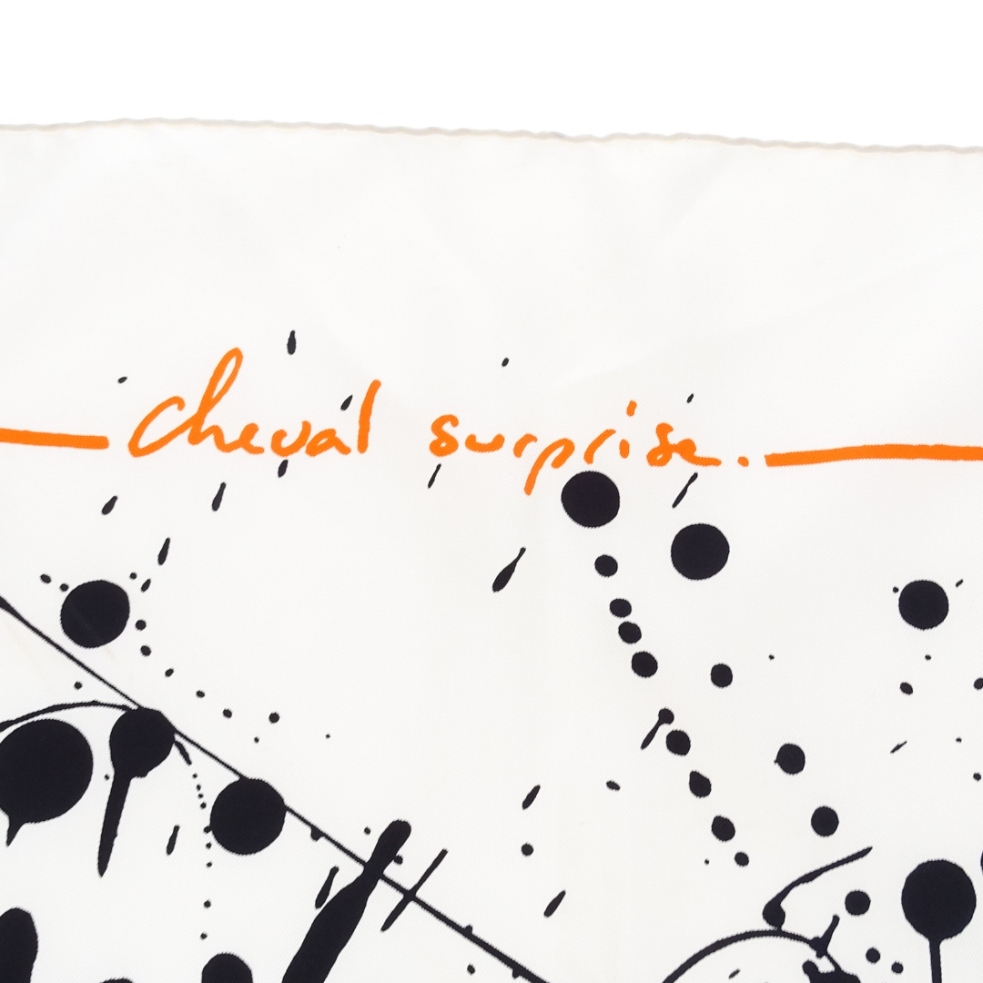 Hermes Cheval Surprise 90cm Silk Scarf