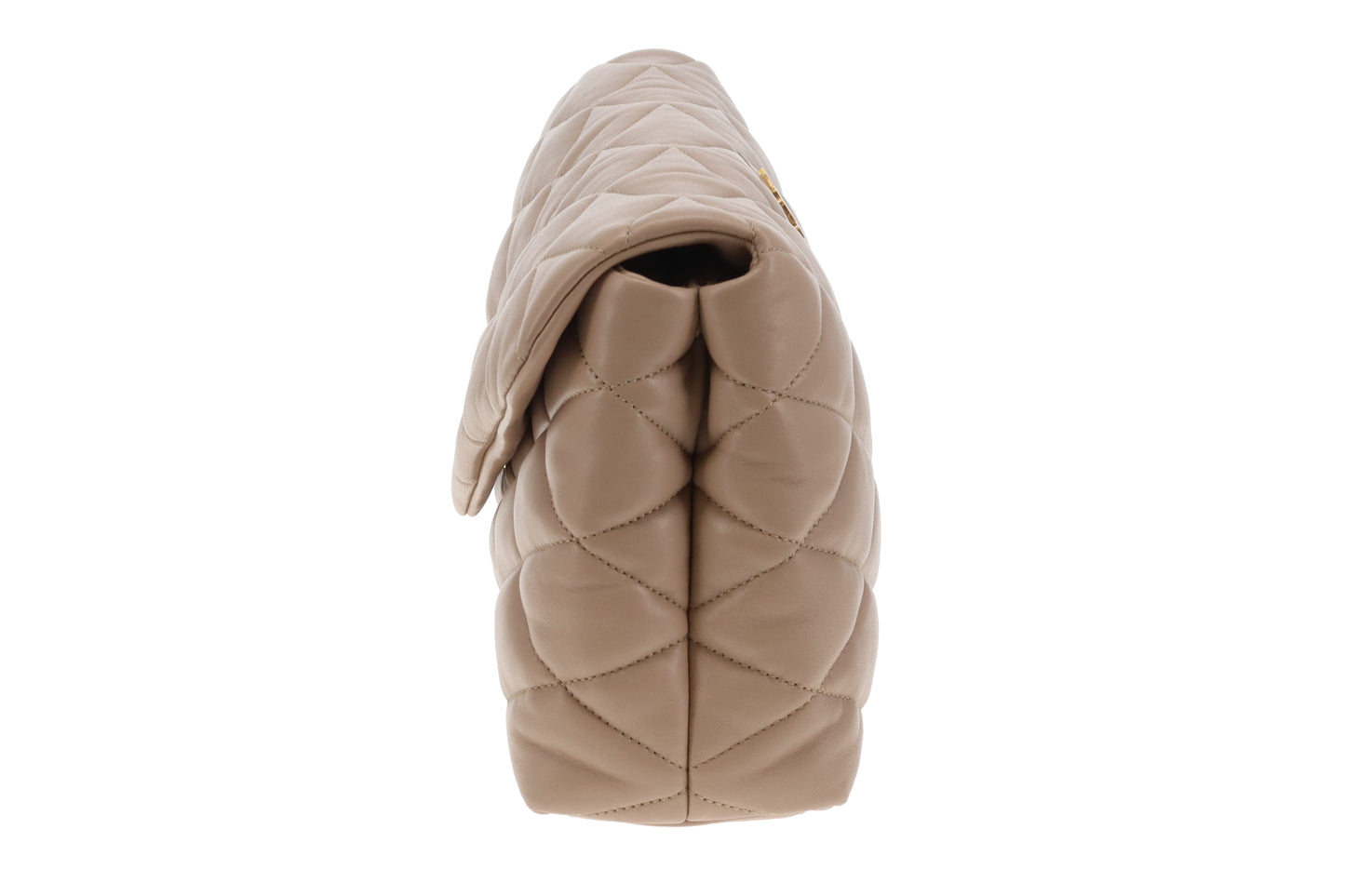 Saint Laurent Sade Oversized Clutch Beige Lambskin 2021