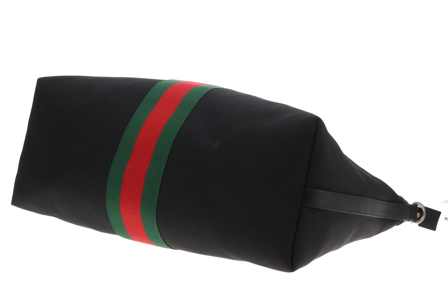 Gucci Web Detail Duffle Bag Black (No Shoulder Strap)