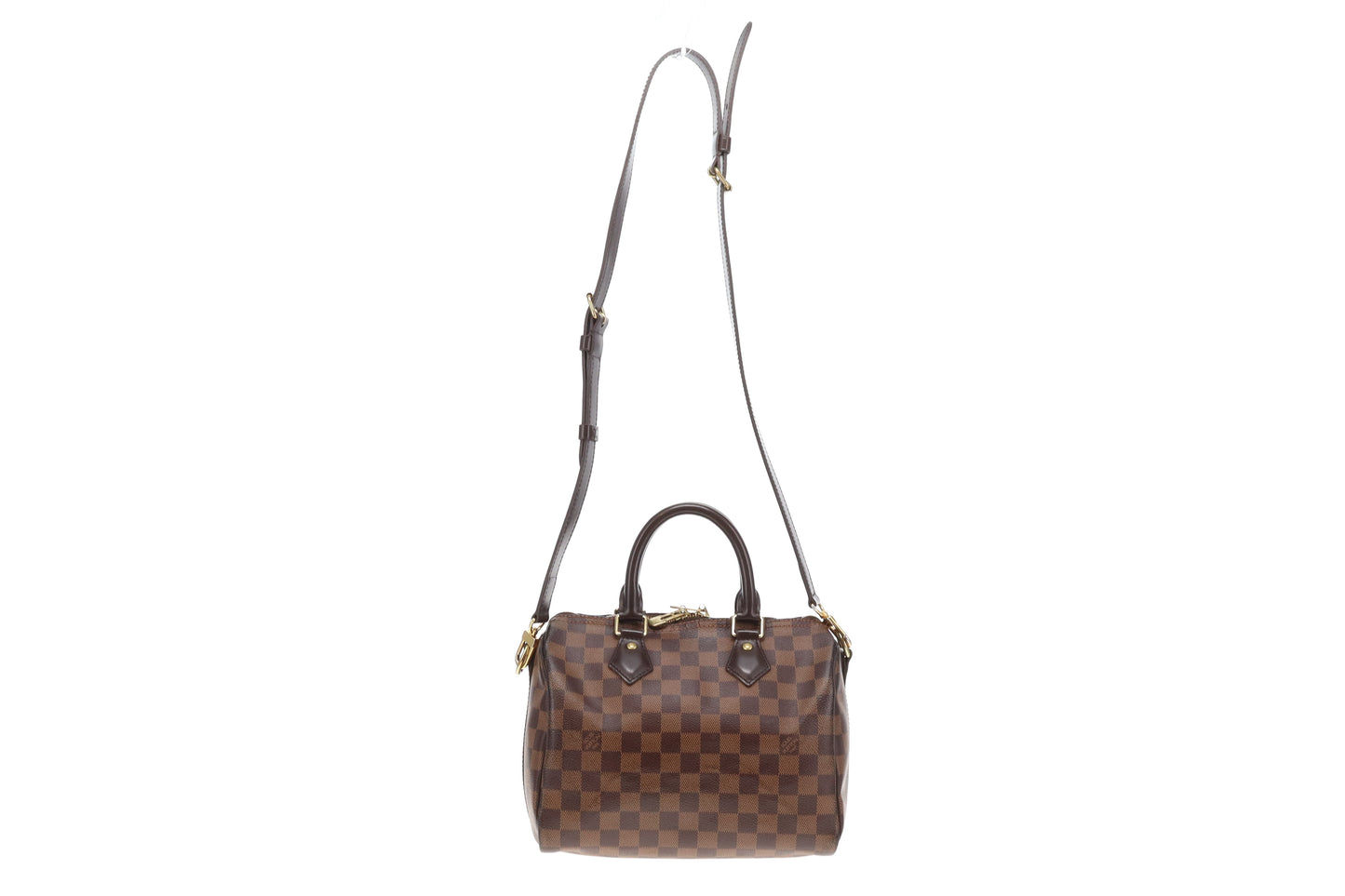 Louis Vuitton Speedy 25 Bandouliere Damier Ebene LA4188