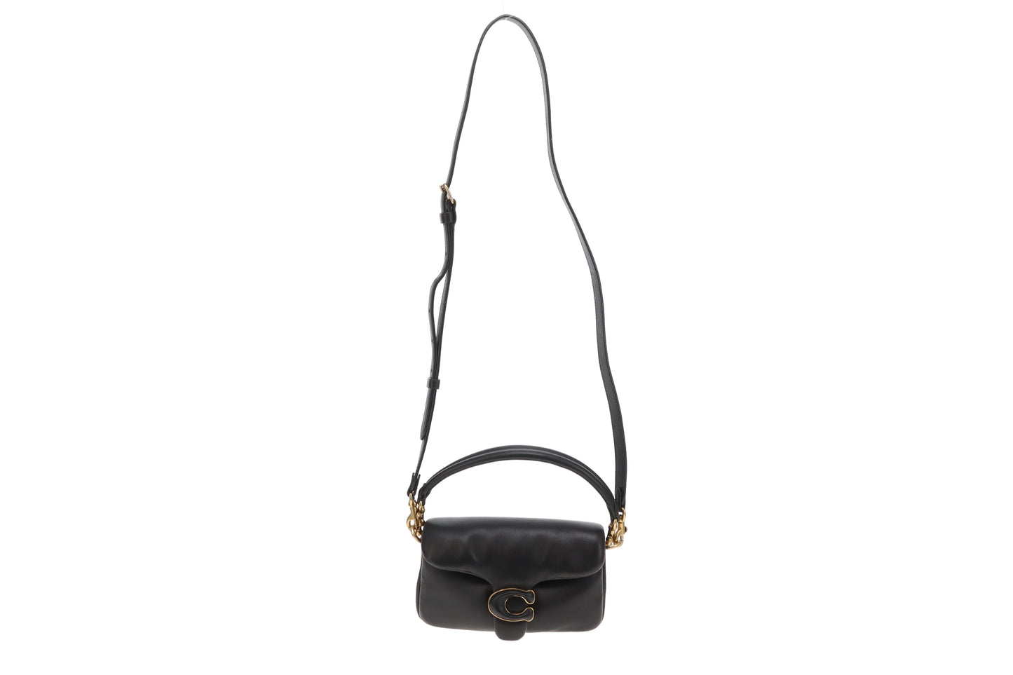Coach Tabby Pillow Black Crossbody Bag