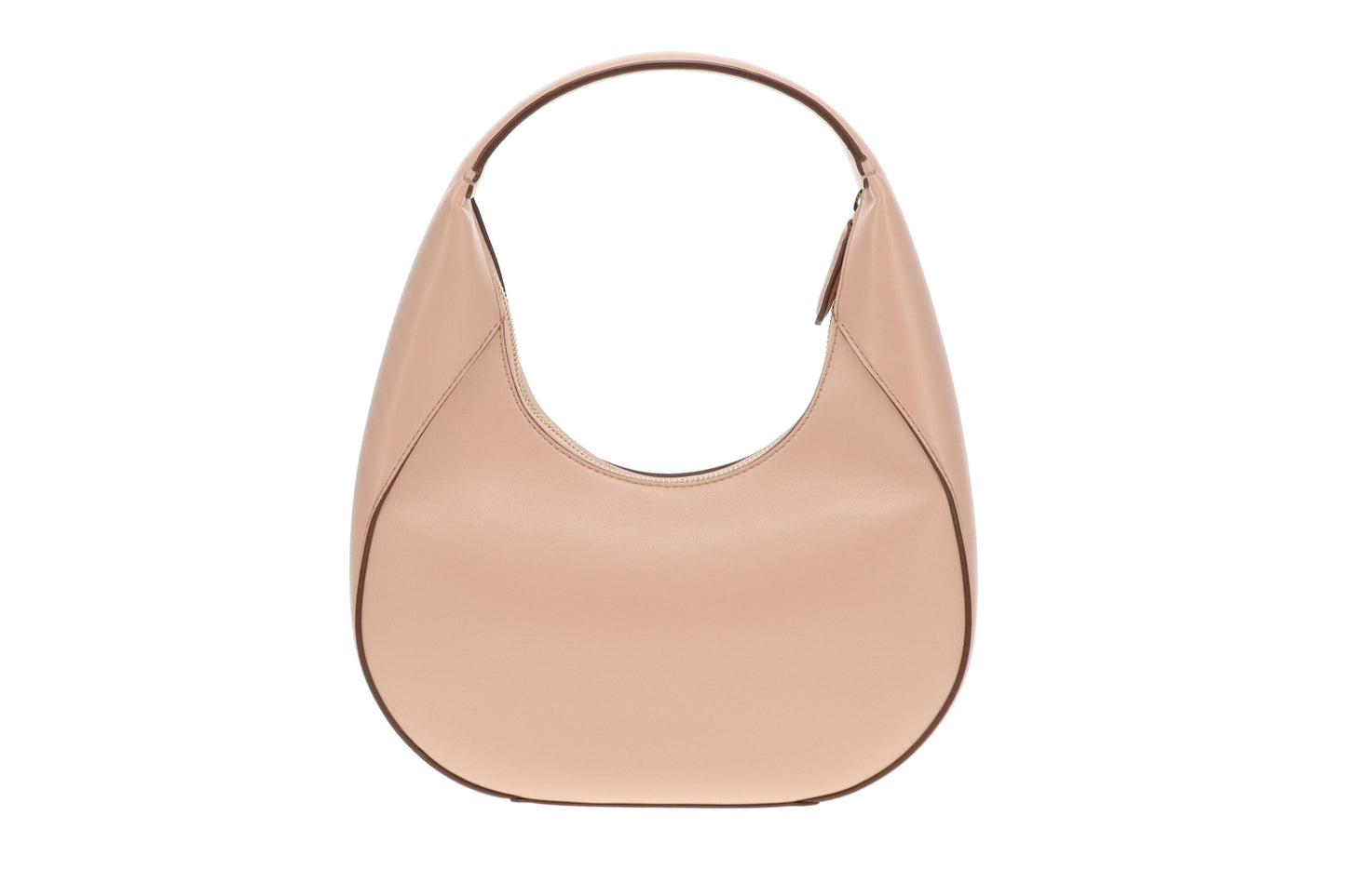Stella McCartney Beige Faux Leather Small Logo Shoulder Bag