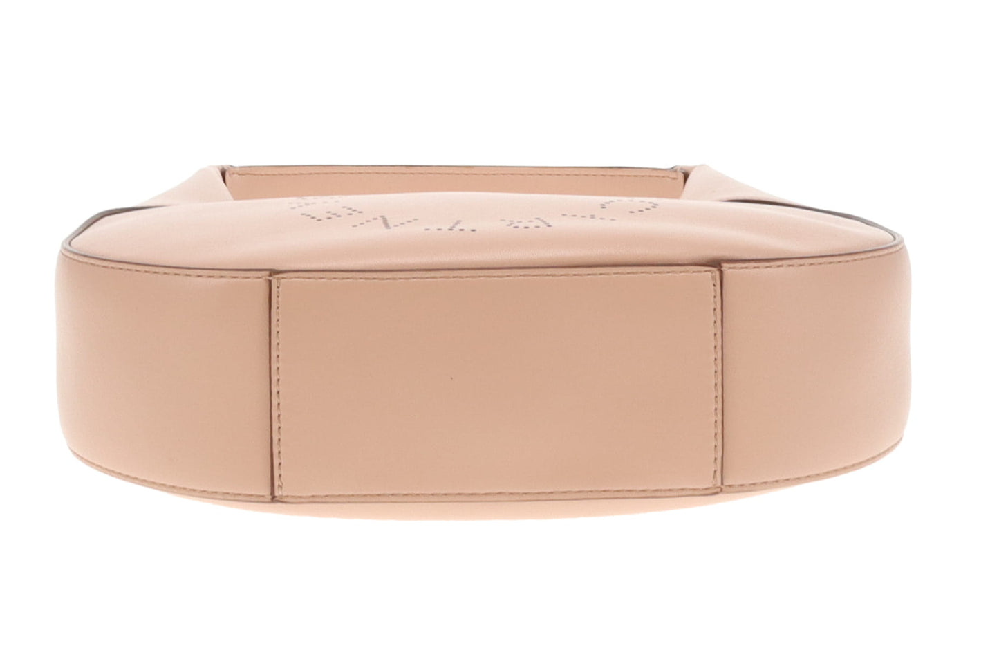 Stella McCartney Beige Faux Leather Small Logo Shoulder Bag