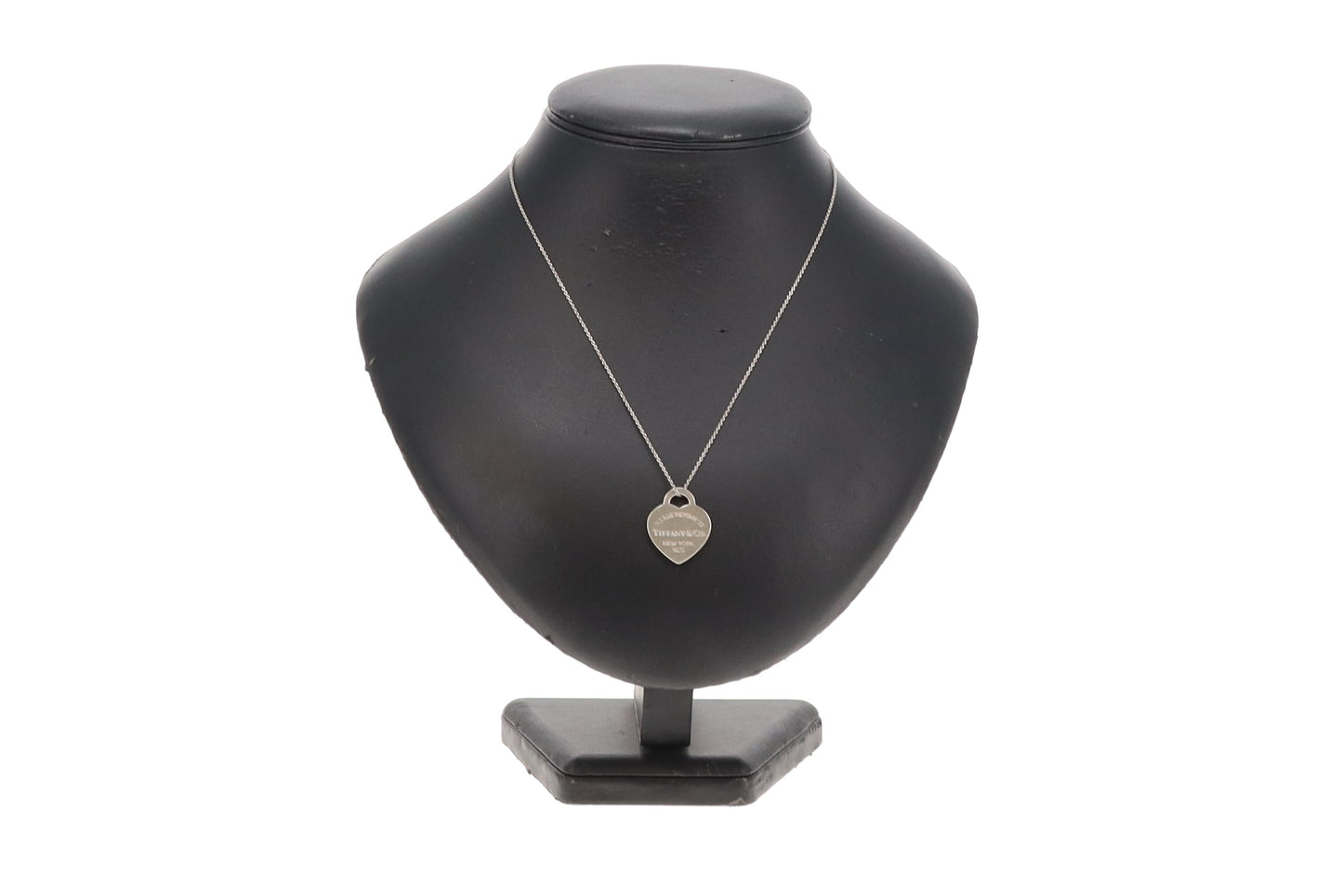 Tiffany & Co Sterling Silver RTT Heart Classic Necklace
