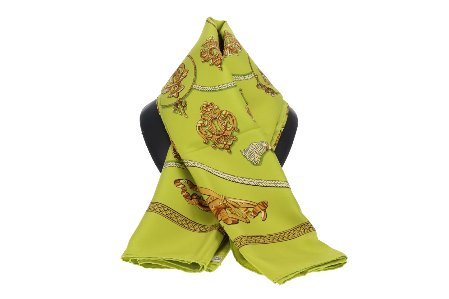 Hermes 90x90cm 100% Silk Sésame Scarf