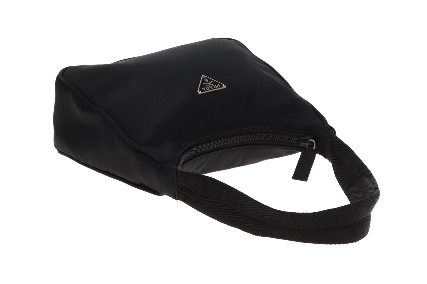 Prada Black Nylon Vintage Shoulder Bag