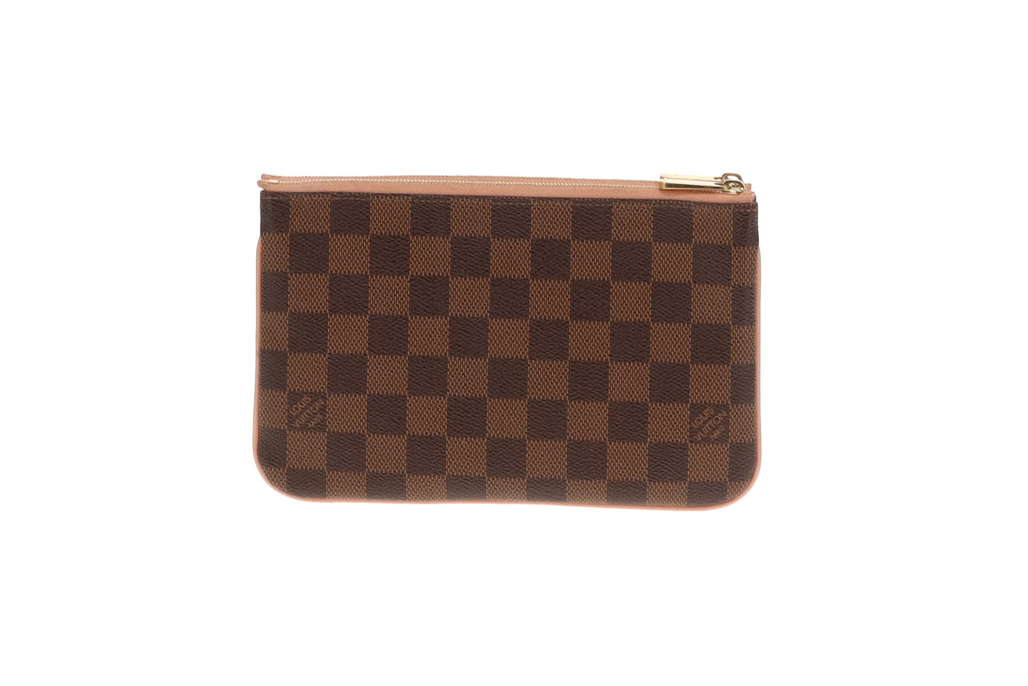 Louis Vuitton Damier Ebene LV Double Zip Pochette MI2139 - 2019