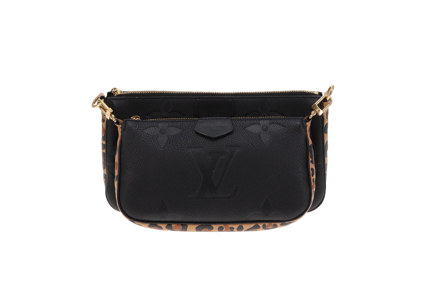 Louis Vuitton Multi Pochette Accessoires Wild At Heart Black (NFID)