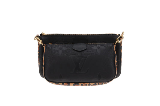 Louis Vuitton Multi Pochette Accessoires Wild At Heart Black (NFID)