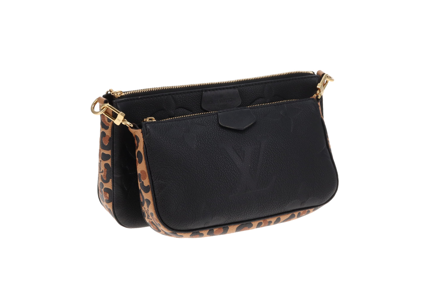 Louis Vuitton Multi Pochette Accessoires Wild At Heart Black (NFID)