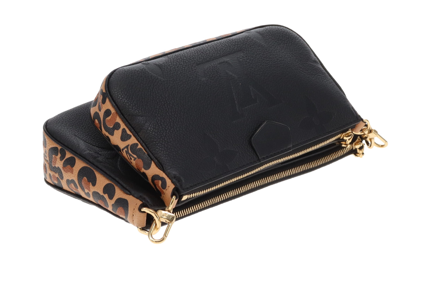 Louis Vuitton Multi Pochette Accessoires Wild At Heart Black (NFID)