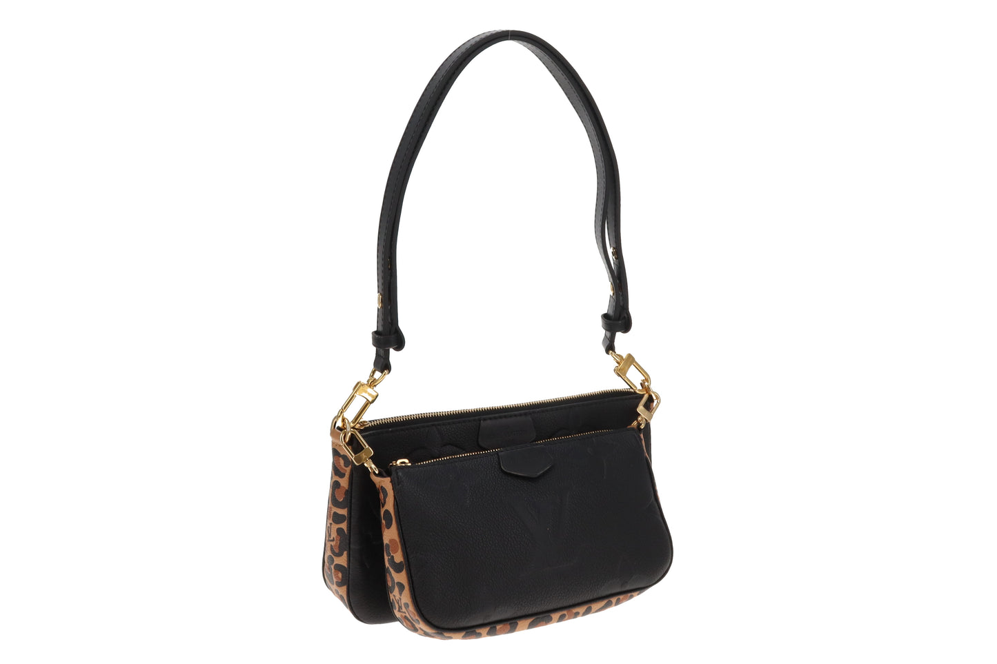 Louis Vuitton Multi Pochette Accessoires Wild At Heart Black (NFID)