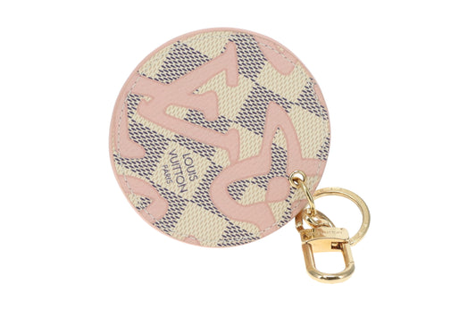 Louis Vuitton Bag Charm Tahitiennes Damier Azur