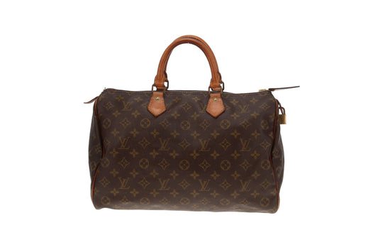 Louis Vuitton Speedy 35 Monogram Vintage SA822 - 1982