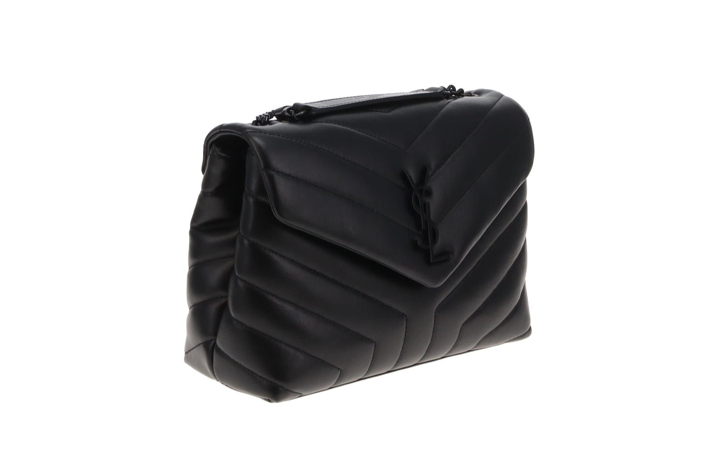 Saint Laurent Loulou Small Black on Black 2023