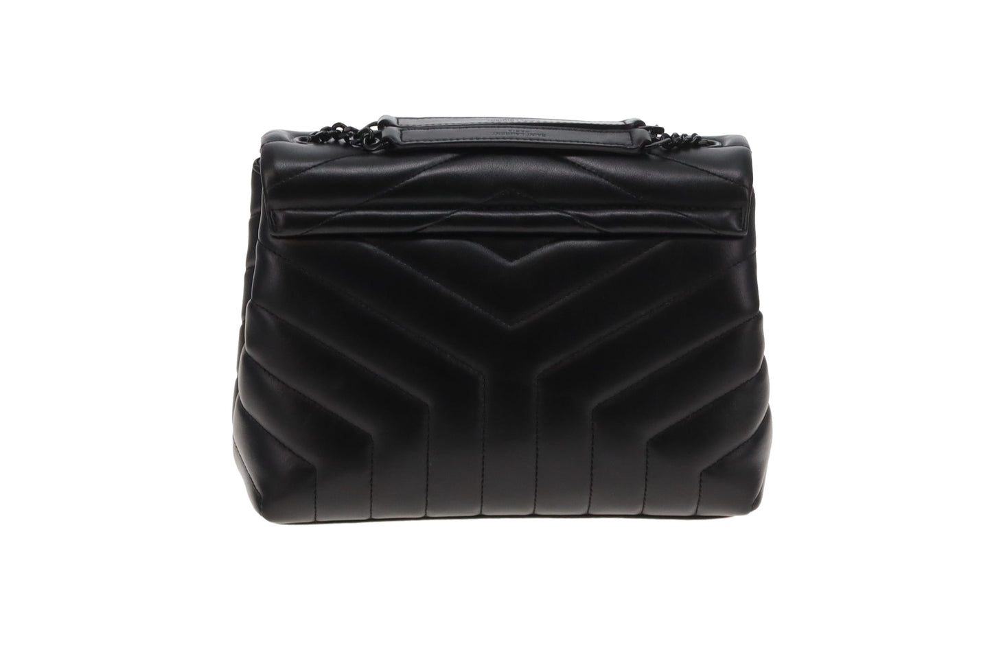 Saint Laurent Loulou Small Black on Black 2023