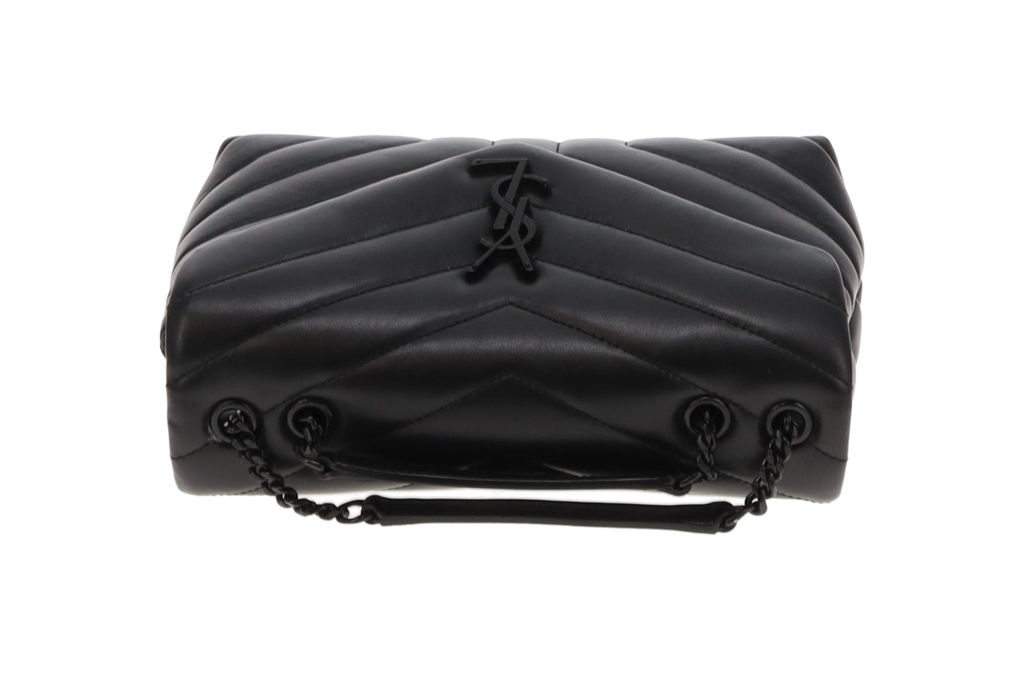 Saint Laurent Loulou Small Black on Black 2023