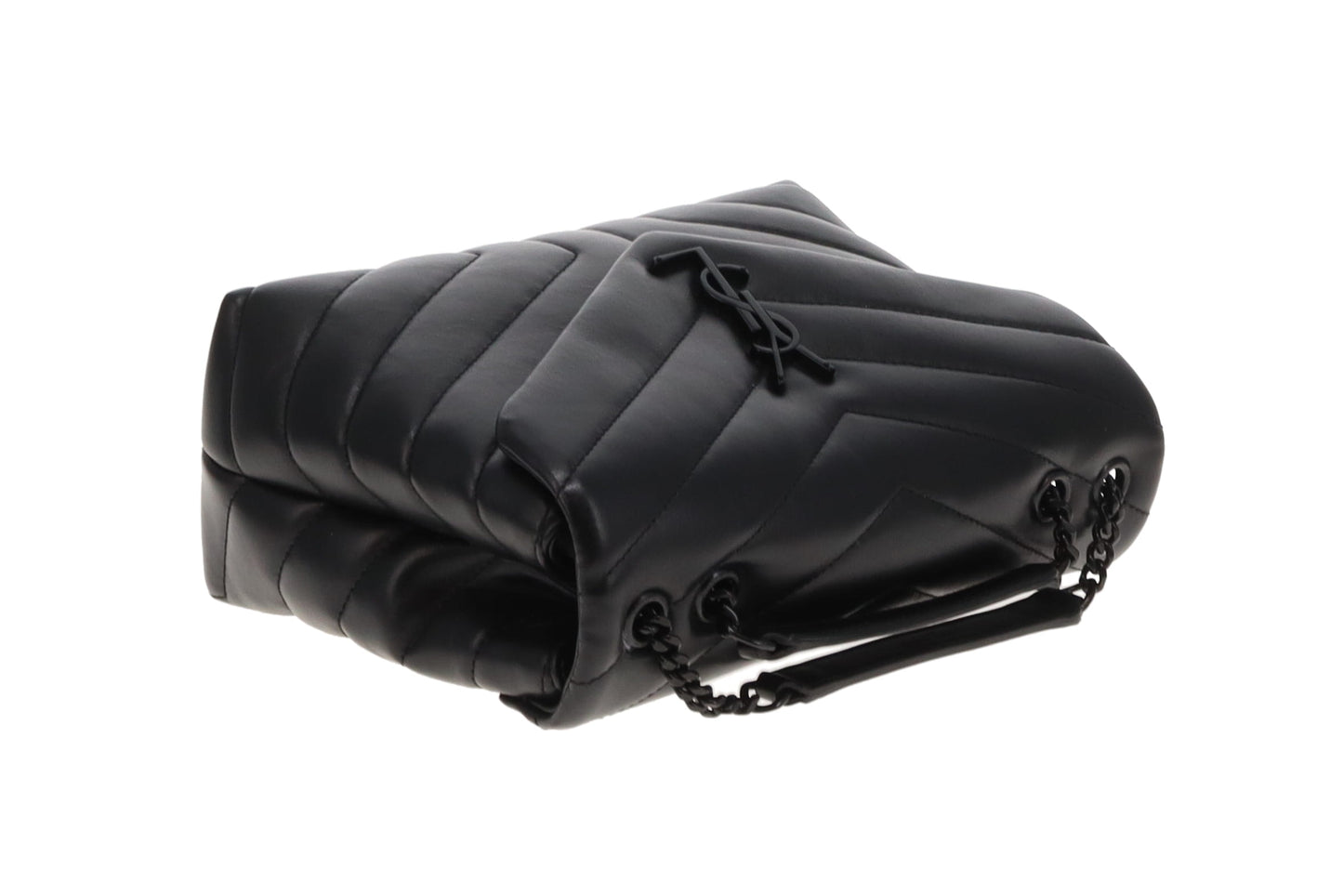 Saint Laurent Loulou Small Black on Black 2023