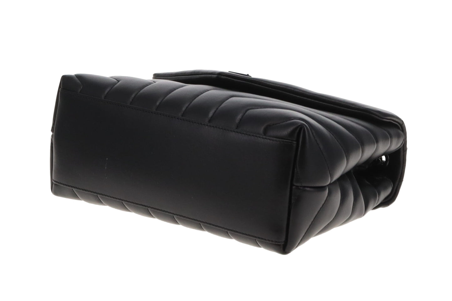 Saint Laurent Loulou Small Black on Black 2023