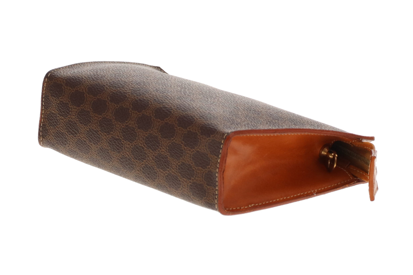 Celine Macadam Vintage Pouch On Chain