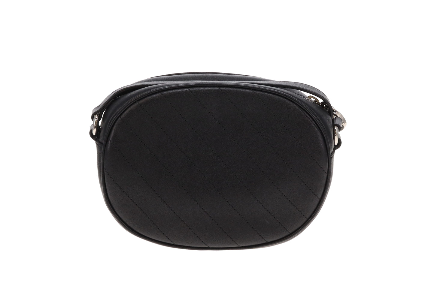 Gucci Blondie Black Oval Crossbody