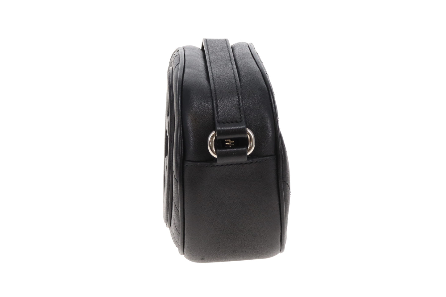 Gucci Blondie Black Oval Crossbody