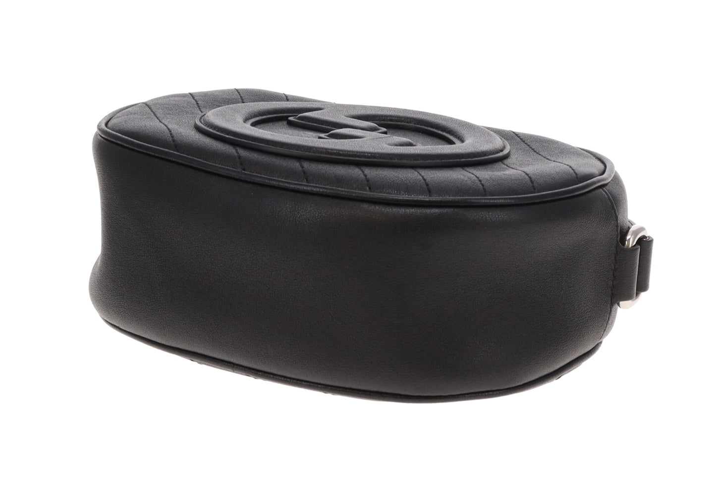 Gucci Blondie Black Oval Crossbody
