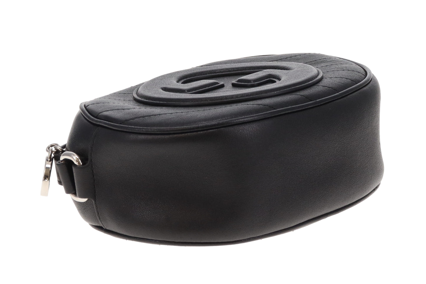 Gucci Blondie Black Oval Crossbody