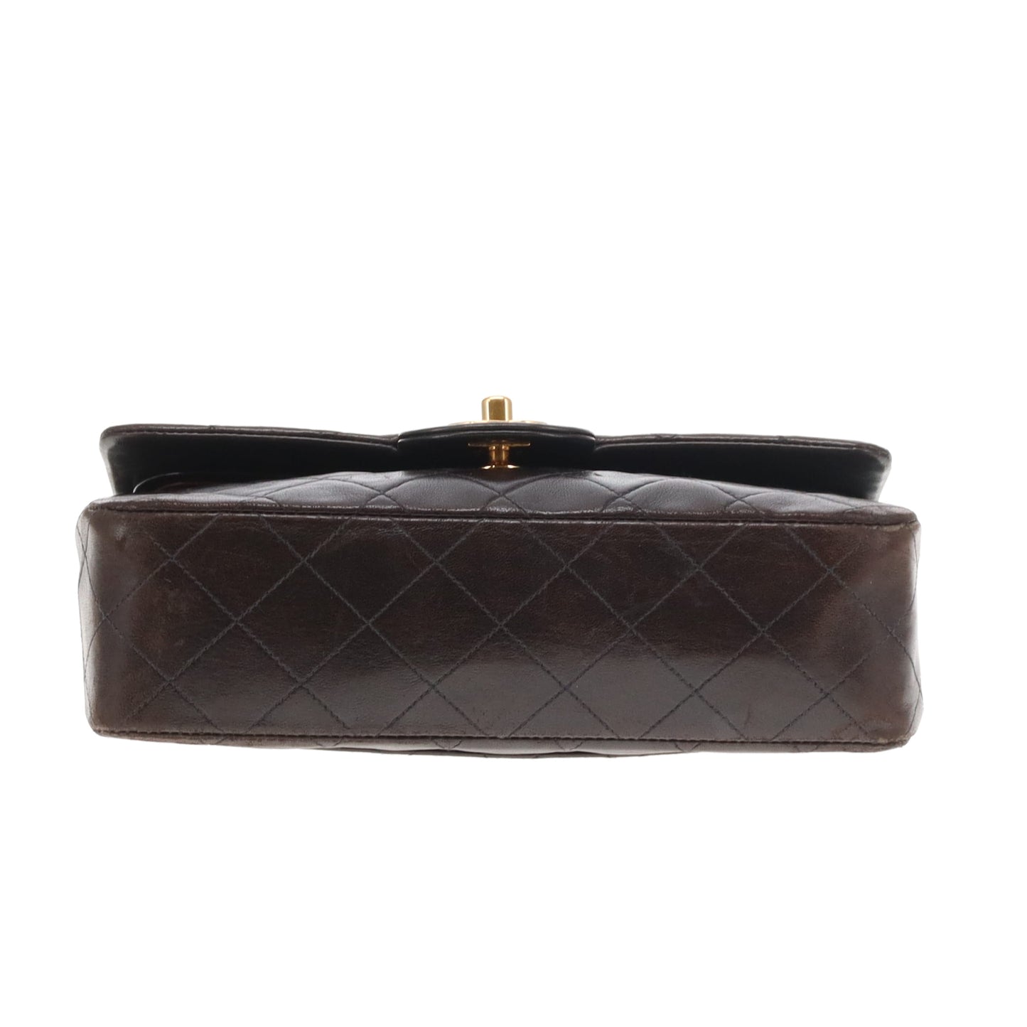 Chanel Classic Double Flap Small Brown Lamb GHW 1997/99