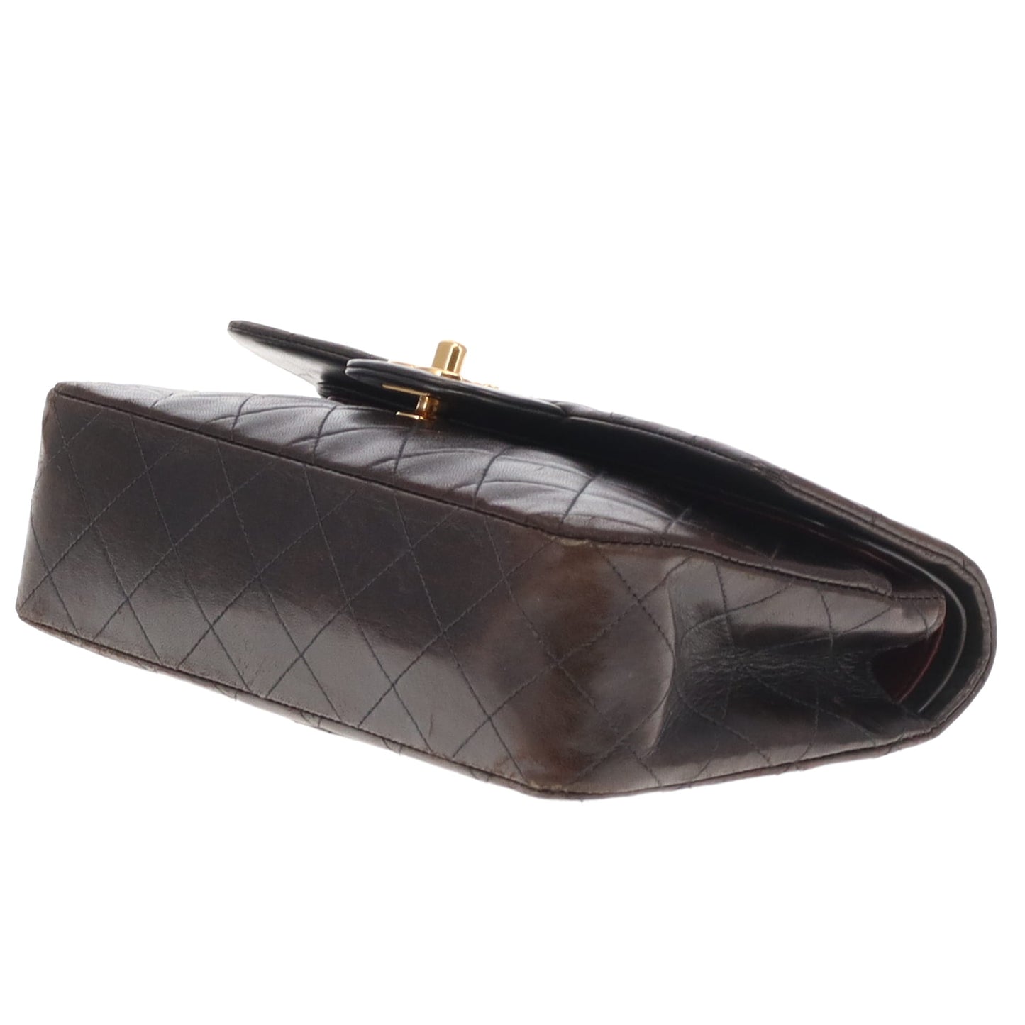 Chanel Classic Double Flap Small Brown Lamb GHW 1997/99