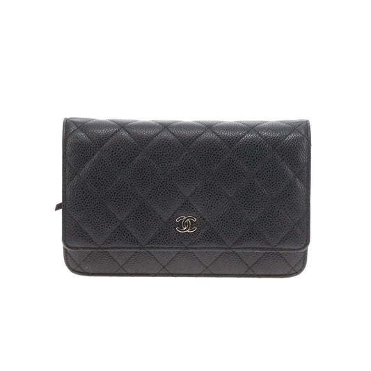 Chanel Wallet on Chain Classic Caviar SHW 2016/17