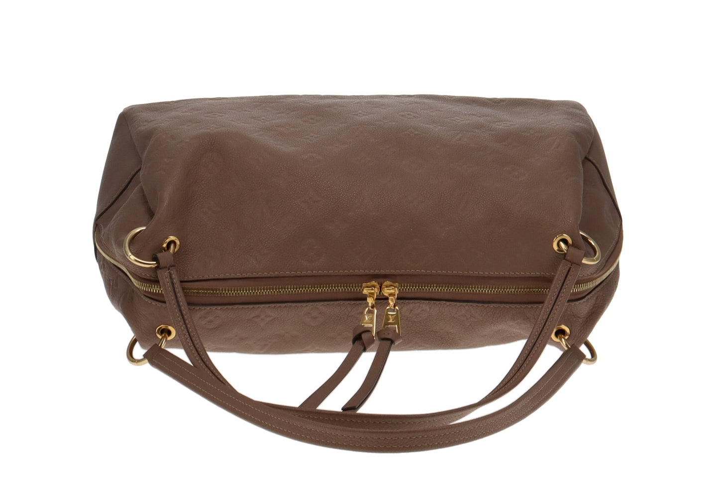 Louis Vuitton Taupe Glace Empreinte Ponthieu MM SD4117