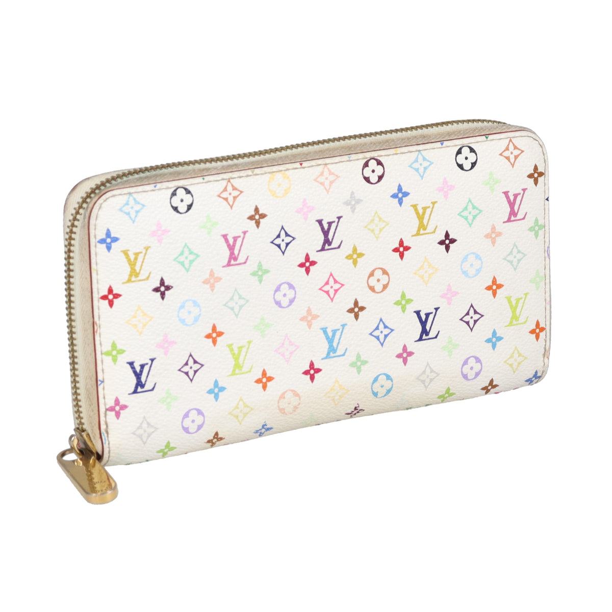 Louis Vuitton Long Zippy Wallet Murakami White Multi CA1103 - 2013