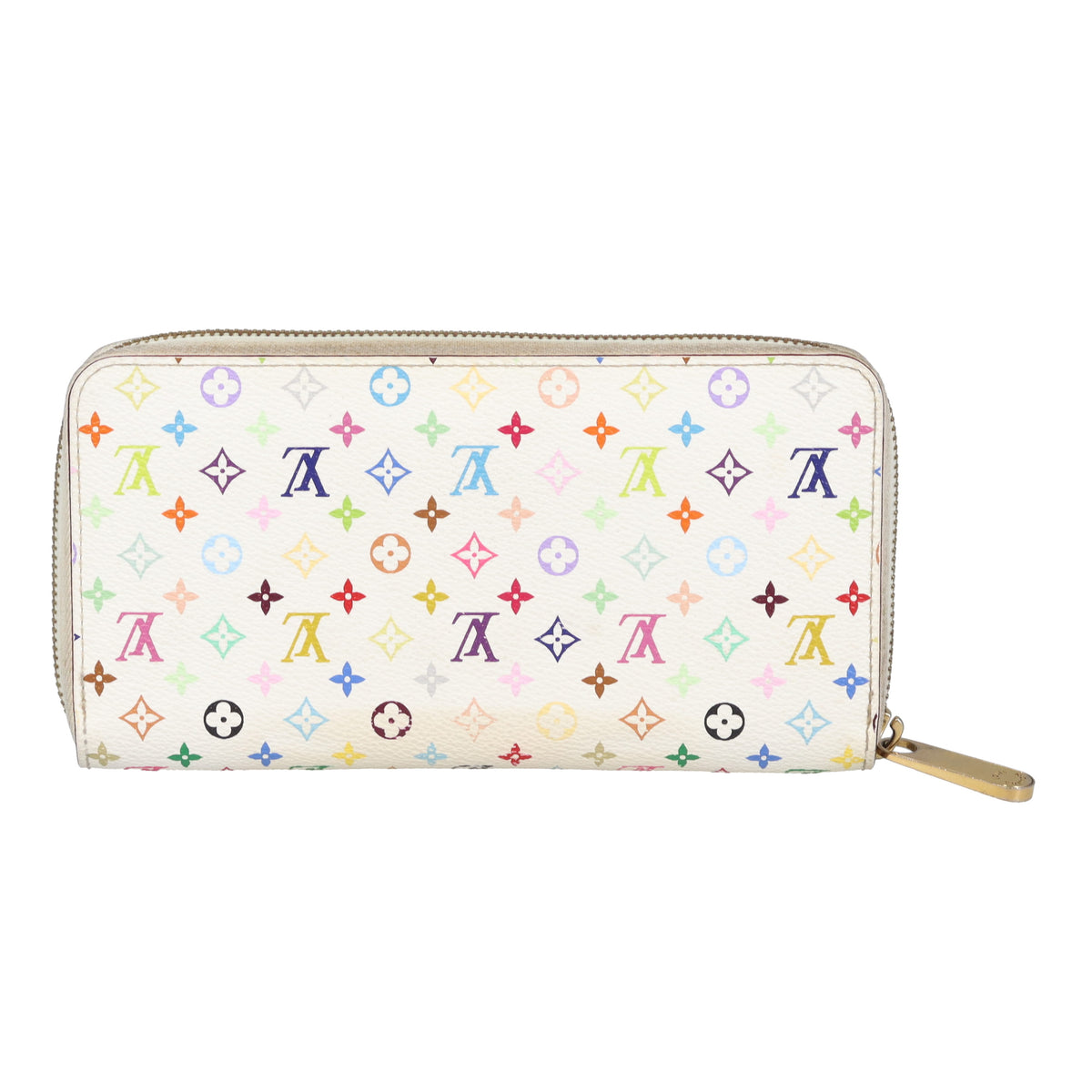 Louis Vuitton Long Zippy Wallet Murakami White Multi CA1103 - 2013