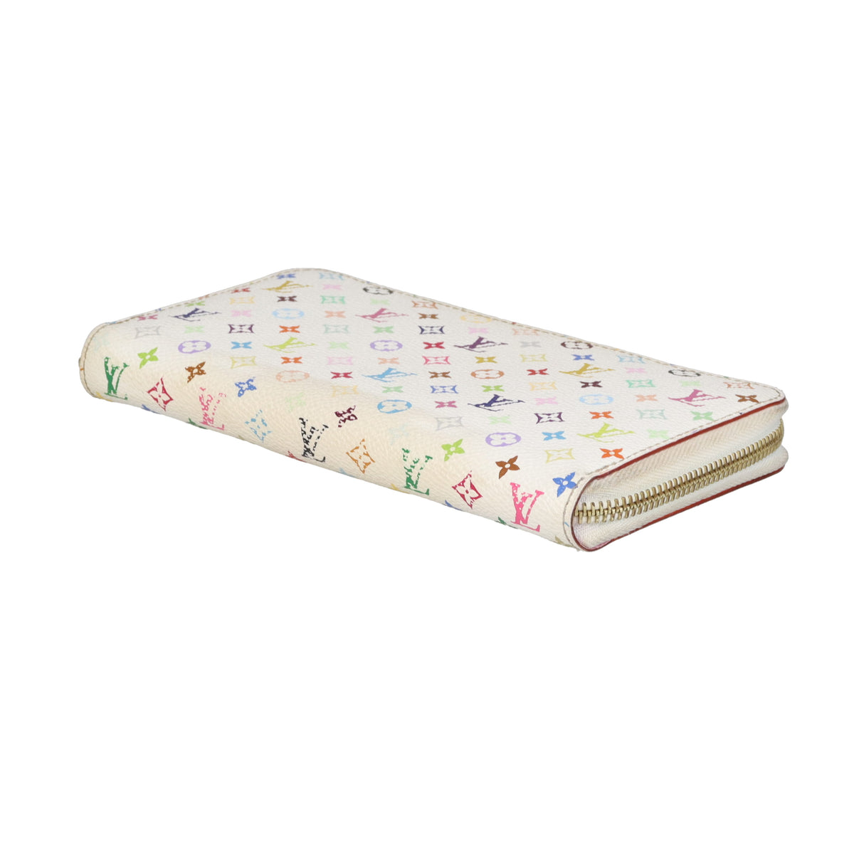 Louis Vuitton Long Zippy Wallet Murakami White Multi CA1103 - 2013