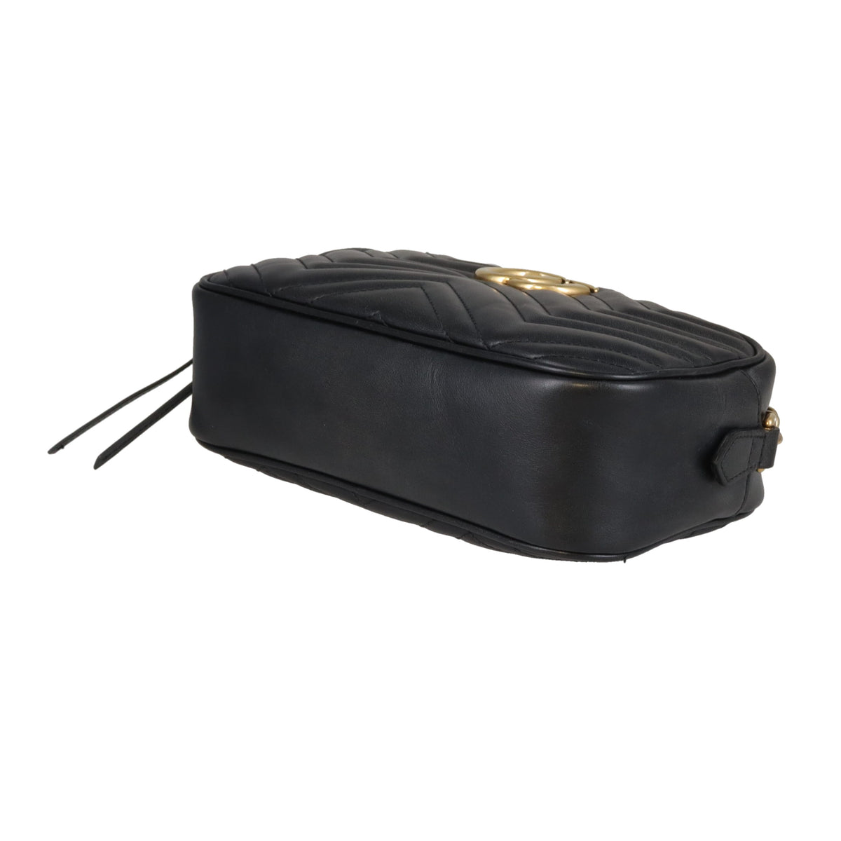 Gucci Marmont Camera Crossbody (OM Small) Black GHW