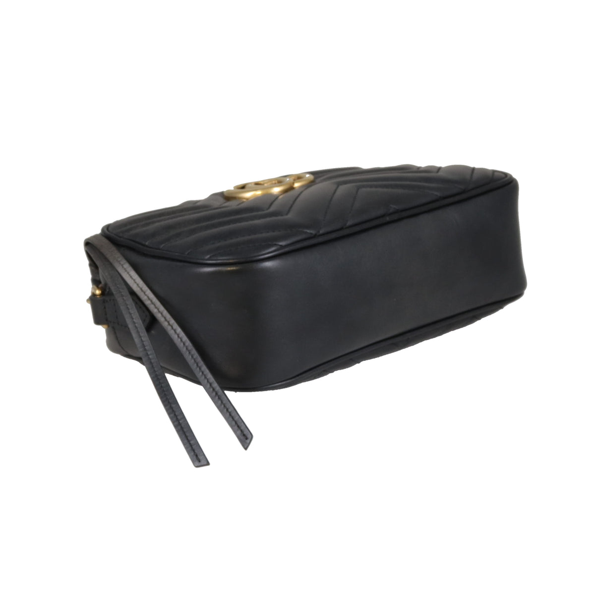 Gucci Marmont Camera Crossbody (OM Small) Black GHW