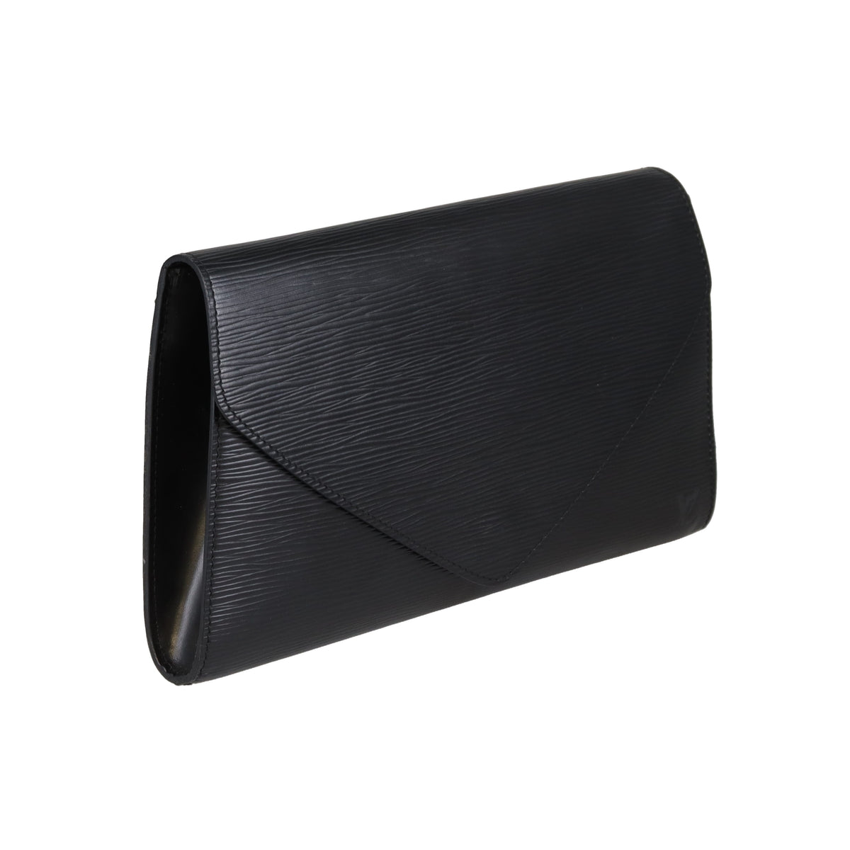Louis Vuitton Art Deco Clutch Vintage Black Epi VI0950 - 1990