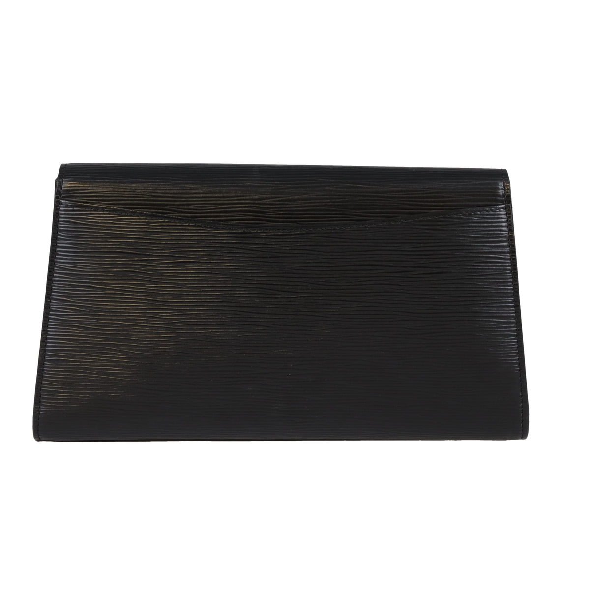 Louis Vuitton Art Deco Clutch Vintage Black Epi VI0950 - 1990