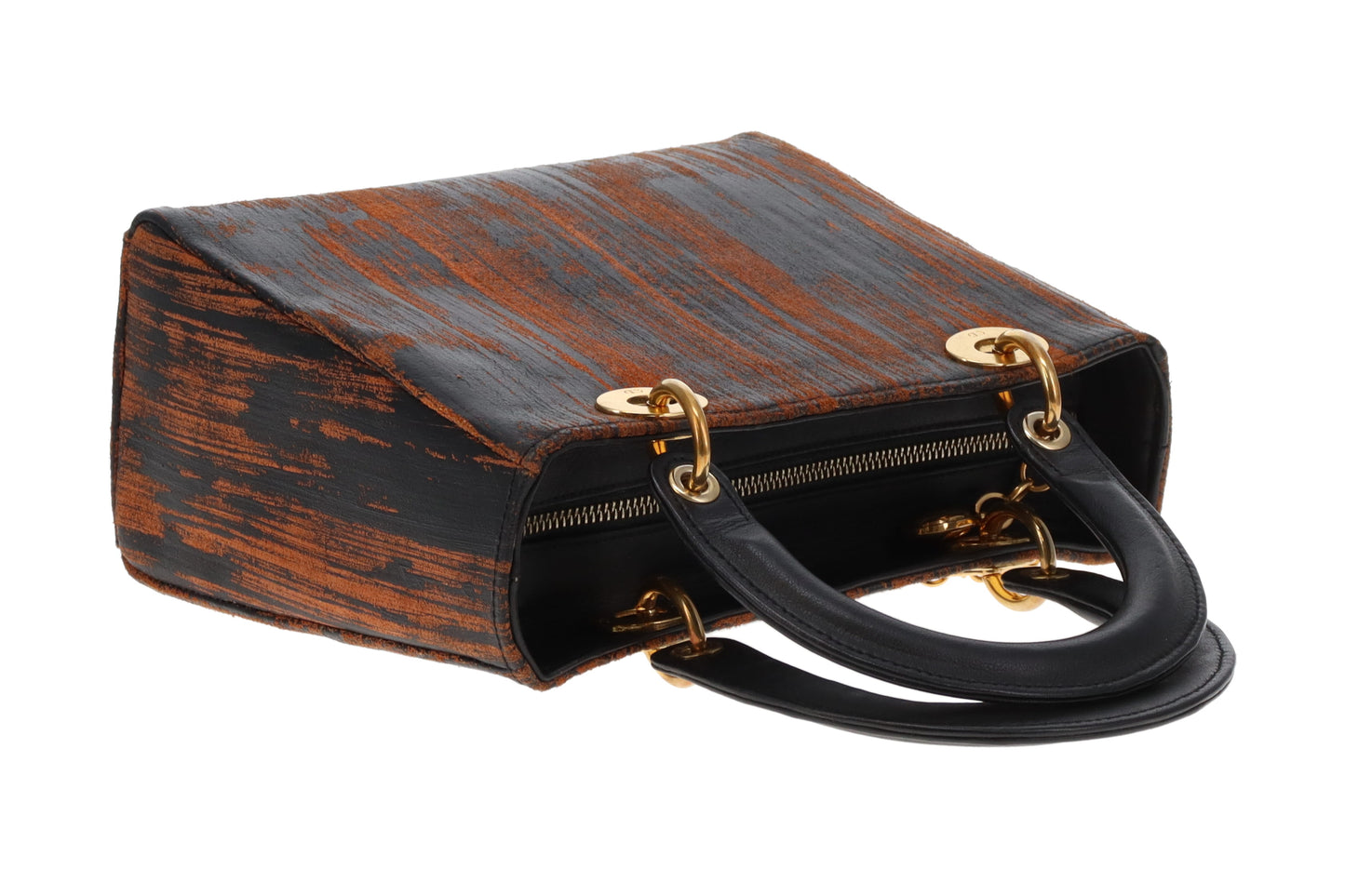 Dior Lady Dior Medium Painted Finish Vintage