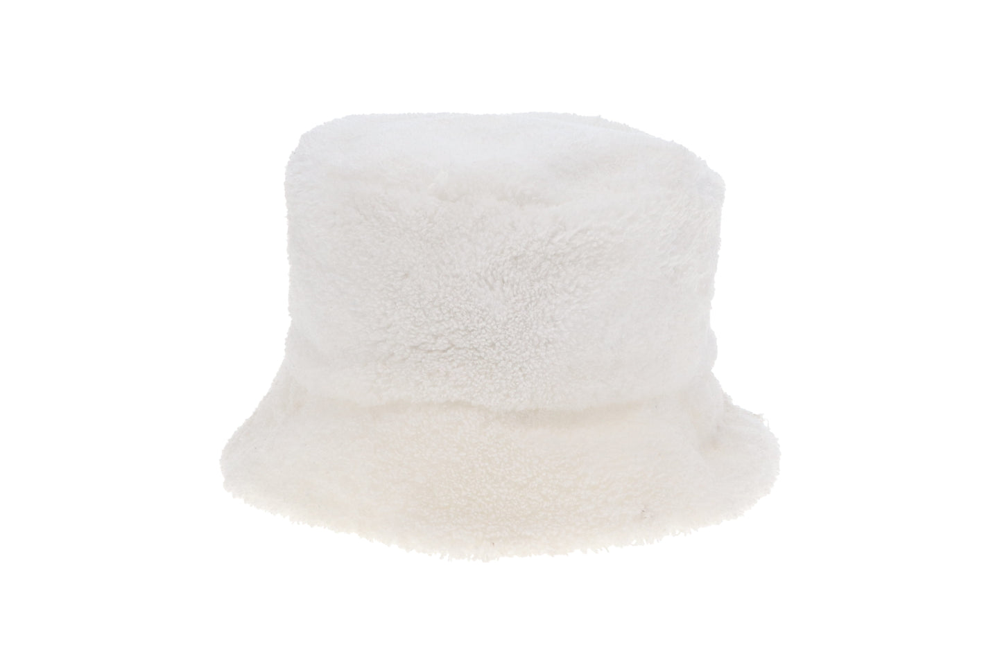 Prada Logo Bucket Hat Cotton White