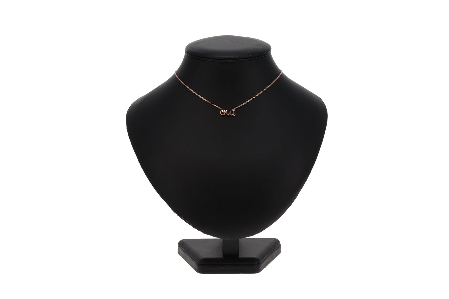 DiorAmour Collection Oui Necklace in 18k Rose Gold With Diamond