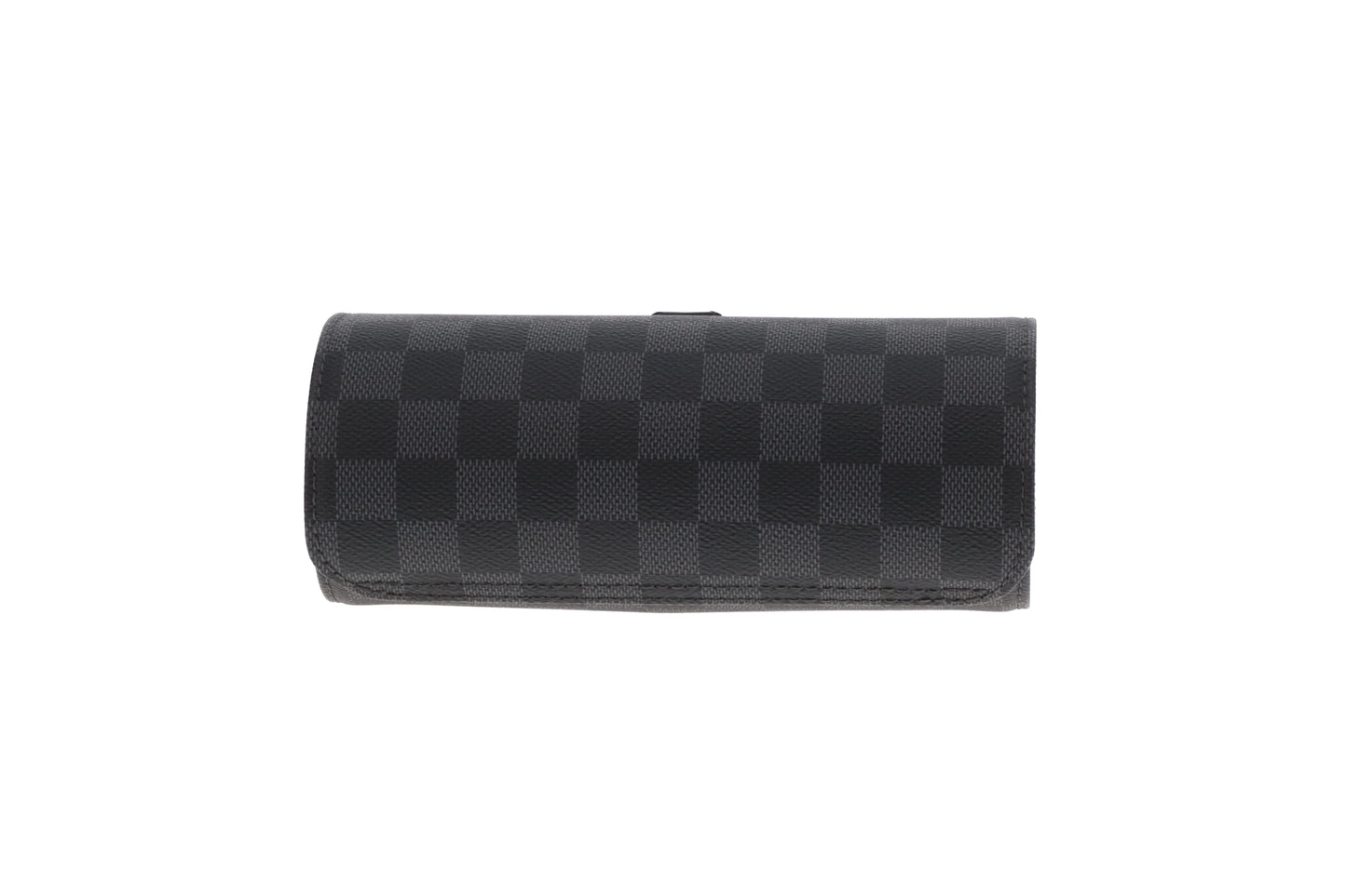 Louis Vuitton 3 Watch Roll Damier Graphite SN3280