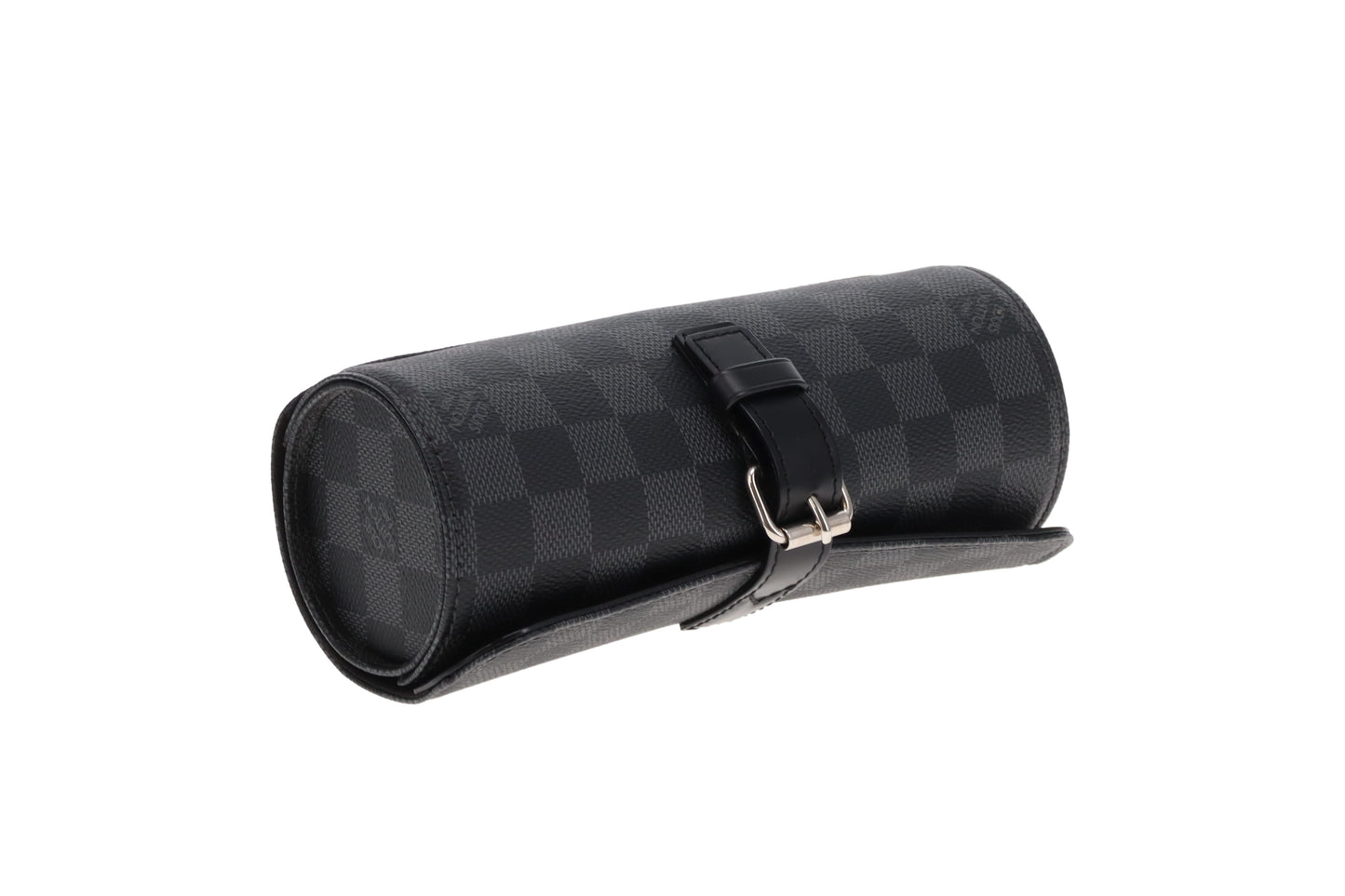Louis Vuitton 3 Watch Roll Damier Graphite SN3280
