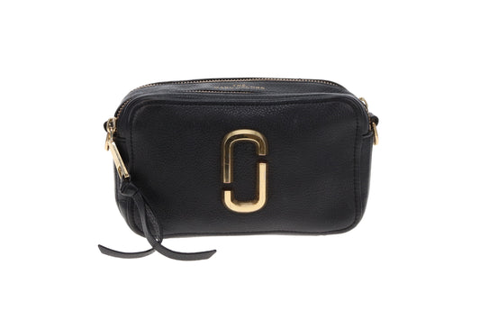 Marc Jacobs The Softshot 21 Black With Adjustable Strap
