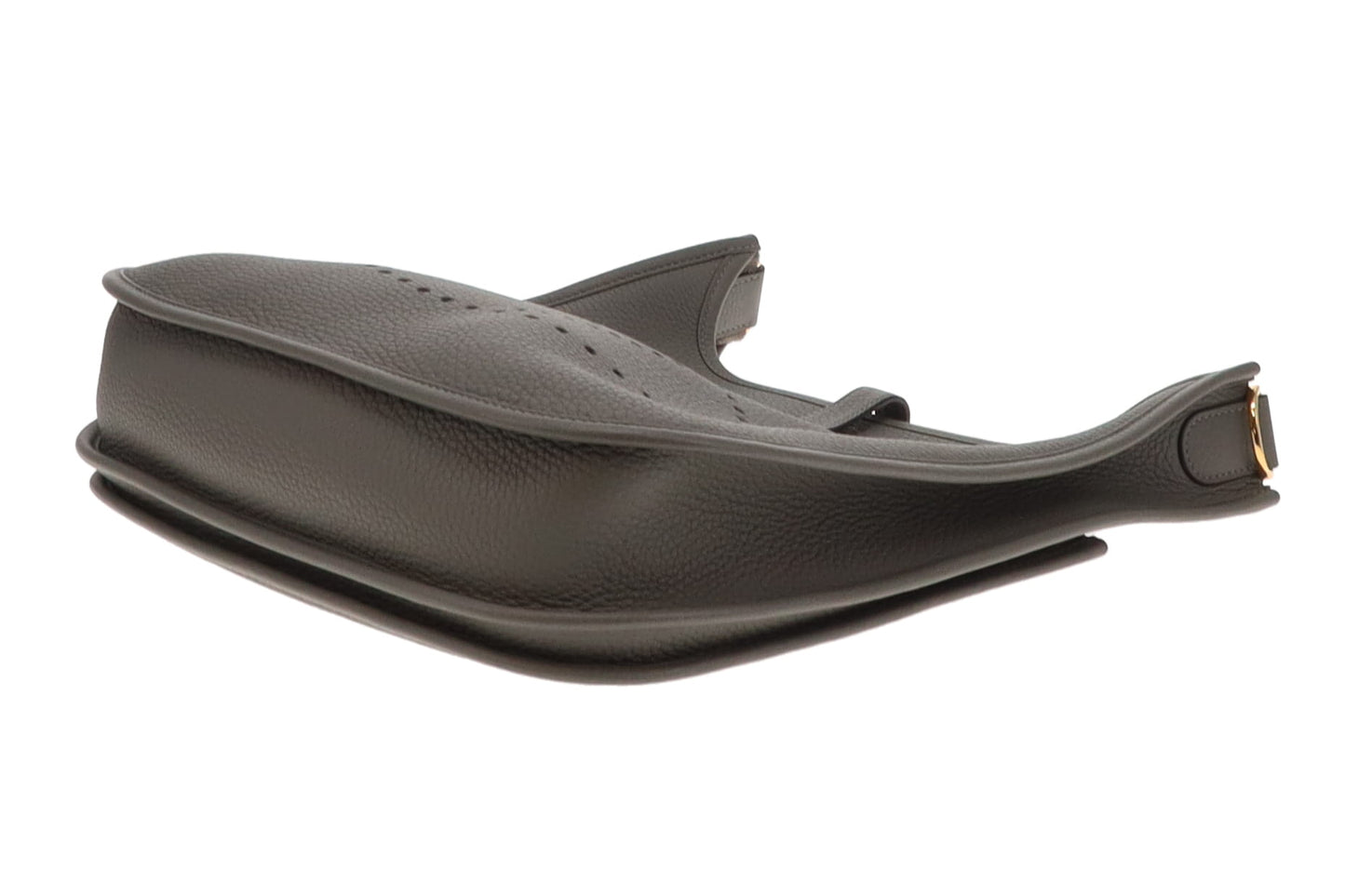 Hermes Grey Clemence GHW Evelyne III PM 2023