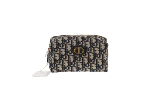 Dior Bleu Oblique 30 Montaigne Cosmetic Pouch 2022