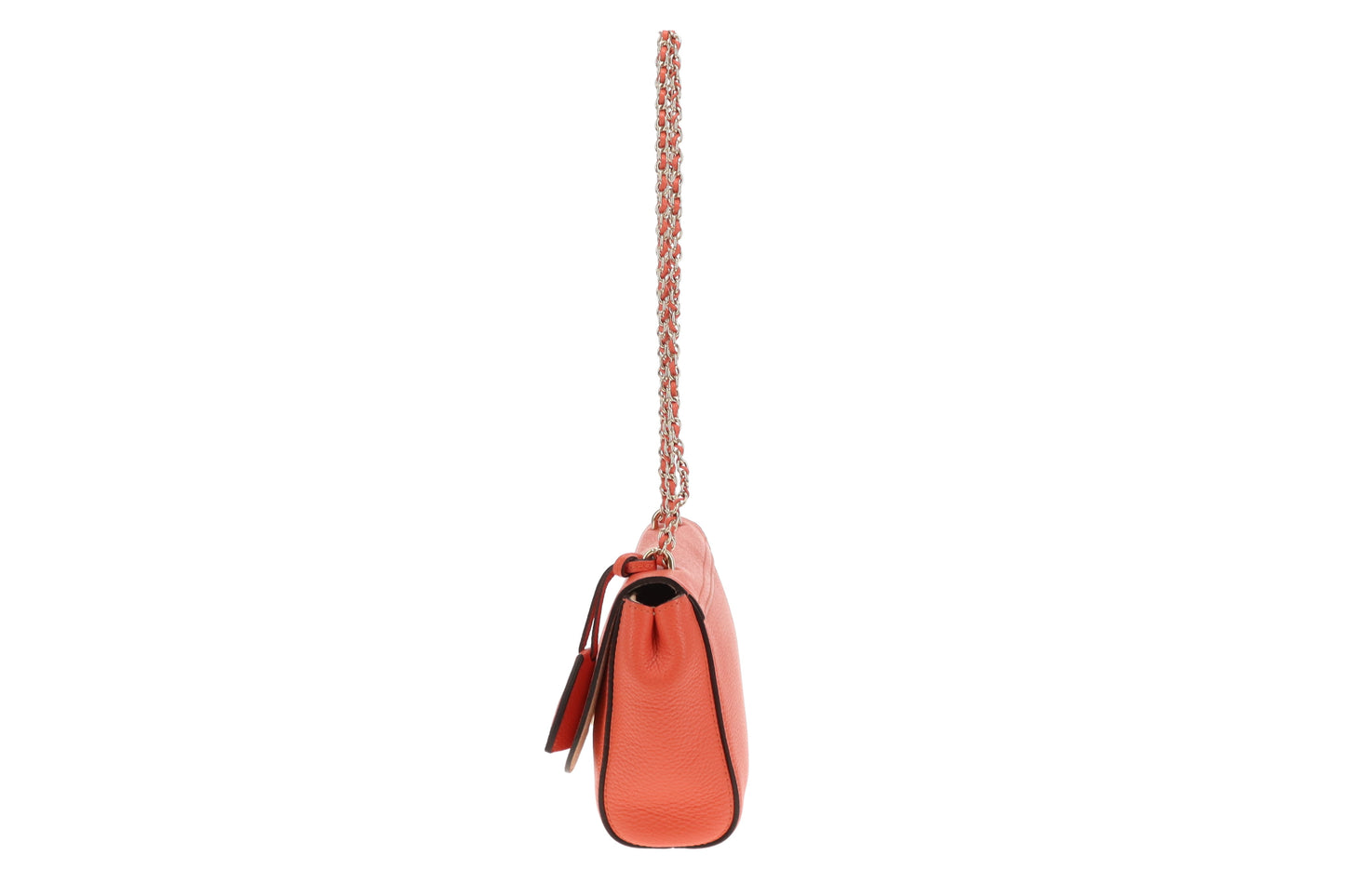 Mulberry Coral Orange Small Classic Grain Regular Lily
